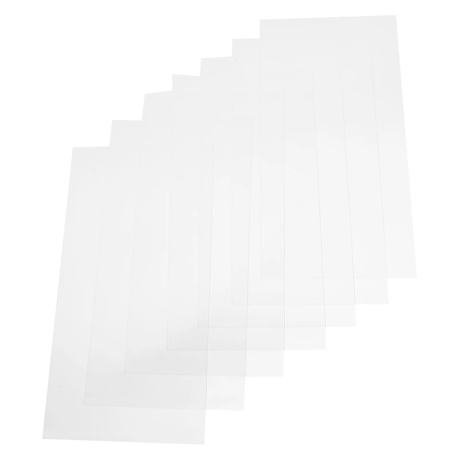

50 Pcs No 7 Banknote Protective Bag Professional Collection 1 Set / 50pcs Package [80*180mm]