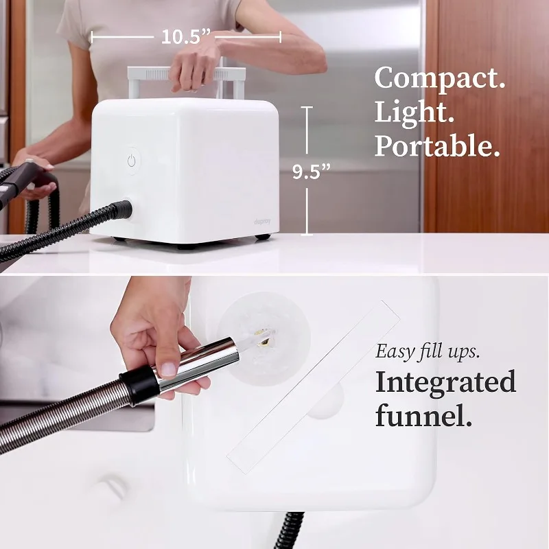 Dupray Neat Steam Cleaner Powerful Multipurpose Portable Steamer,Tiles Grout Cleaning Chemical Free Disinfection Kills 99.99%* 6