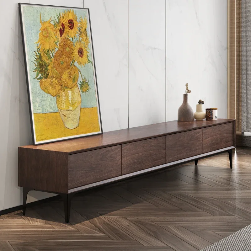 Design Soggiorno Mobile Tv In Legno Metà Secolo Moderno Tavolo Televisione Storage Fernseher Schrank Room Furniture Mq50Ds