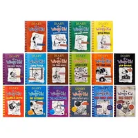 8 Books/set 1-8/9-16 English Diary of A Wimpy Kid Comic Novel Storybook Children Reading Literature Gift