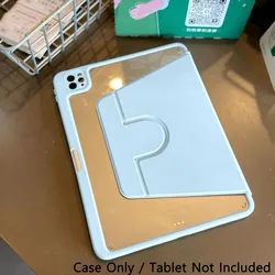360 Rotation Tablet Case for iPad - Enhanced Protection and Versatility (XZ - Ice Blue)