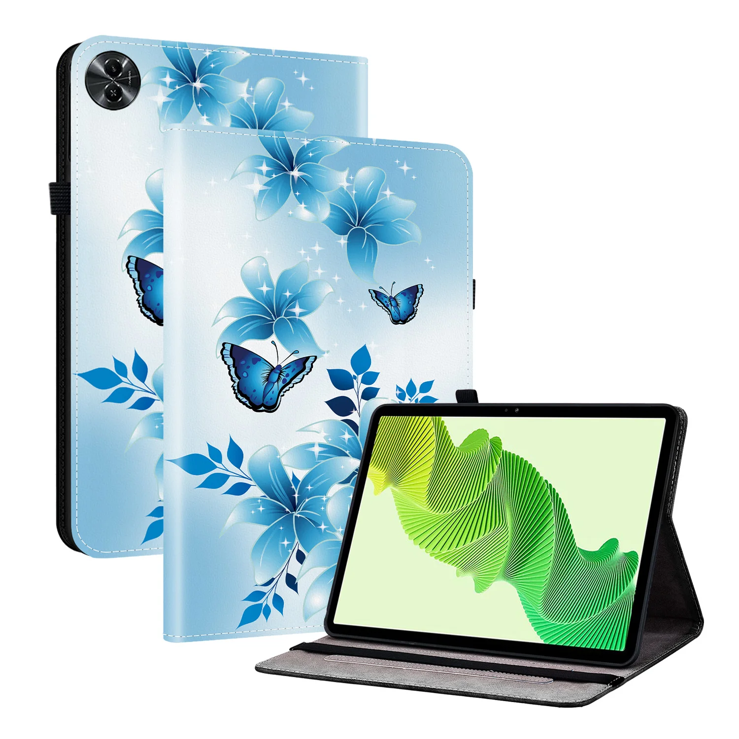 Premium Leather Stand Cover for Tablets - Stylish PU Leather Protective Case