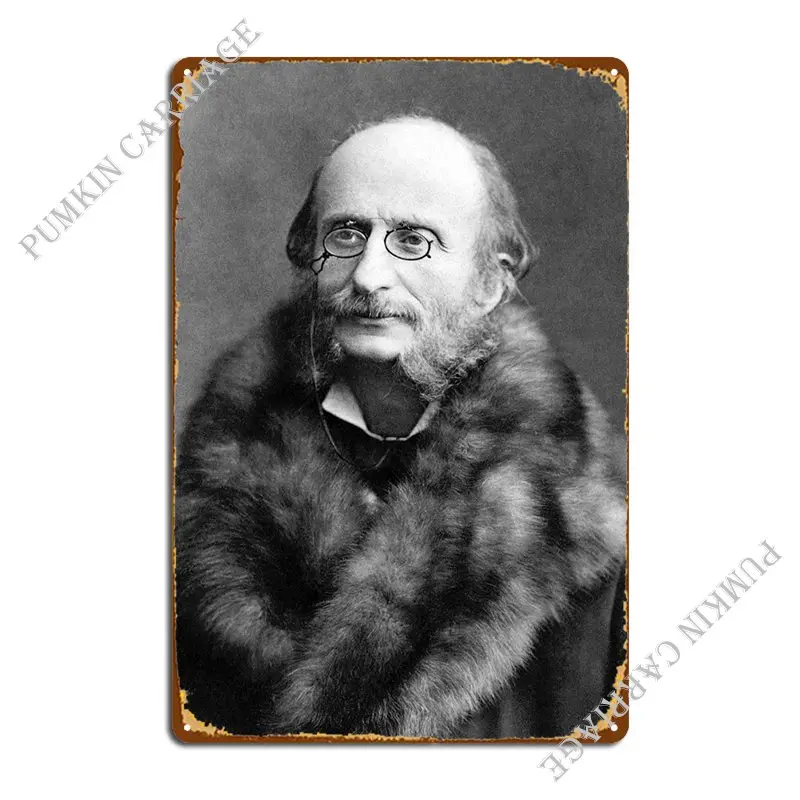 Jacques Offenbach Metal Sign Create Wall Decor Kitchen Living Room Tin Jacques offenbach metal sign create wall decor kitchen living room tin