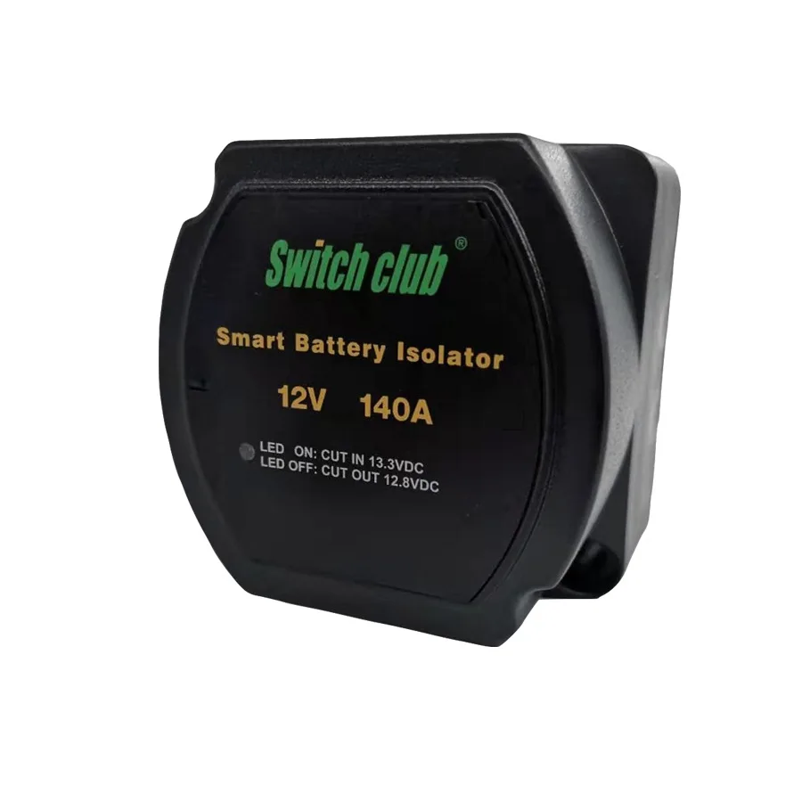 Portable Power Voltage Sensitive Split Charge Relay Zero Voltage Drop Smart Battery Isolator RV Accessories