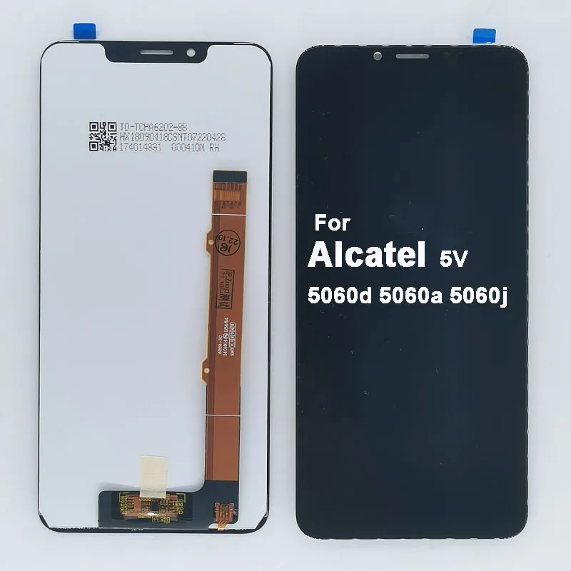 

6.2" Cell phone Lcds Digitizer Assembly For Alcatel 5v 5060 5060d 5060a 5060j Touch Screen Replacement Display