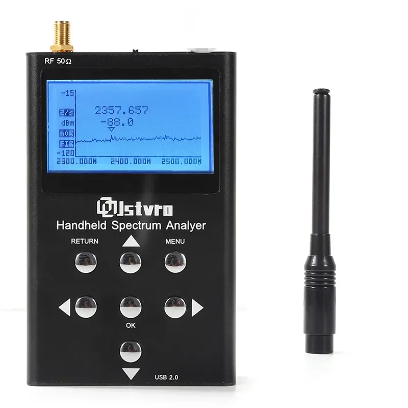 

240-960MHz LCD Hand Held Spectrum Analyzer Compatible With RF Explorer WSUB1G RFExplorer