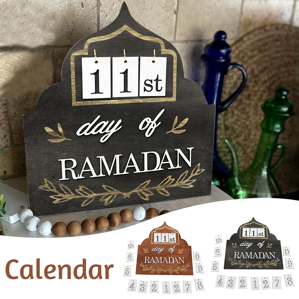 

Ramadan Festival Countdown Calendar Personalized Exquisite Indoors Calendar Christmas Gift