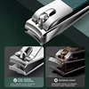 4Pcs Nail Clipper Set Nail Scissors Stainless Steel Portable Manicure Pedicure Tool Professional Fingernails Toenails Care Tools 4