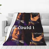 Preminger - How Could I Refuse Blanket Fleece Lightweight Sofa Throw Blankets For Home Bedroom Travel Throws Bedspread Quilt 1