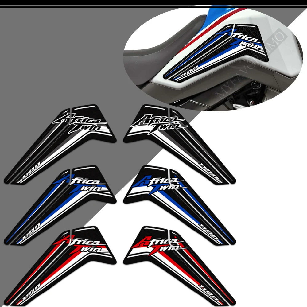 

For Honda AFRICA TWIN CRF1100 CRF 1100 L ADVENTURE SPORT Stickers Decal Kit Tank Pad AfricaTwin Protector 2019 2020 2021