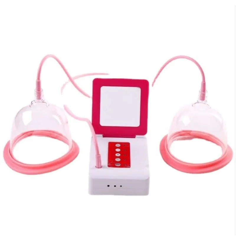 Electric Pump Cup Massager Vacuum Therapy Massage Breast​ Enlargement Cupping Machine  Body Shaping Butt Lifting Beauty Device