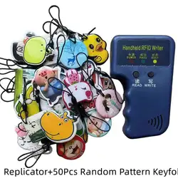 125KHz EM4305 T5577 RFID Handheld Copier Writer Duplicator Programmer Reader EM4100 TK4100 Rewritable ID Keyfob Tags