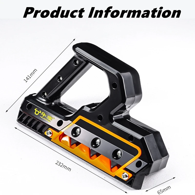 45&deg;/60&deg; Woodworking Chamferer Planers Plasterboard Quick Cutter Gypsum Board Hand Plane Drywall Edge Chamfer Trimmer Hand Tools