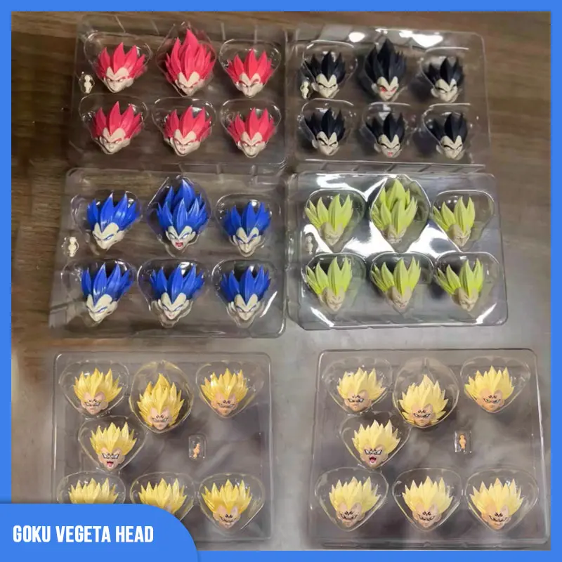 Tonsenarttoys Dragon Ball Majin Vegeta Heads Sh Figuards Anime Action Figures Shf Figuras Statue Kd Accessori Da Collezione Giocattolo