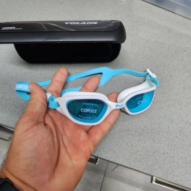 Copozz Swimming Goggles Waterproof VISTEX Anti Fog Mirrored Adjustable Silicone Swim Glasses Professional Swim Equipment Eyewear 6