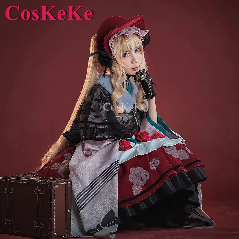 

CosKeKe Reiner Rubin Cosplay Anime Rozen Maiden Costume Sweet Elegant Lolita Dress Halloween Party Role Play Clothing S-XL New