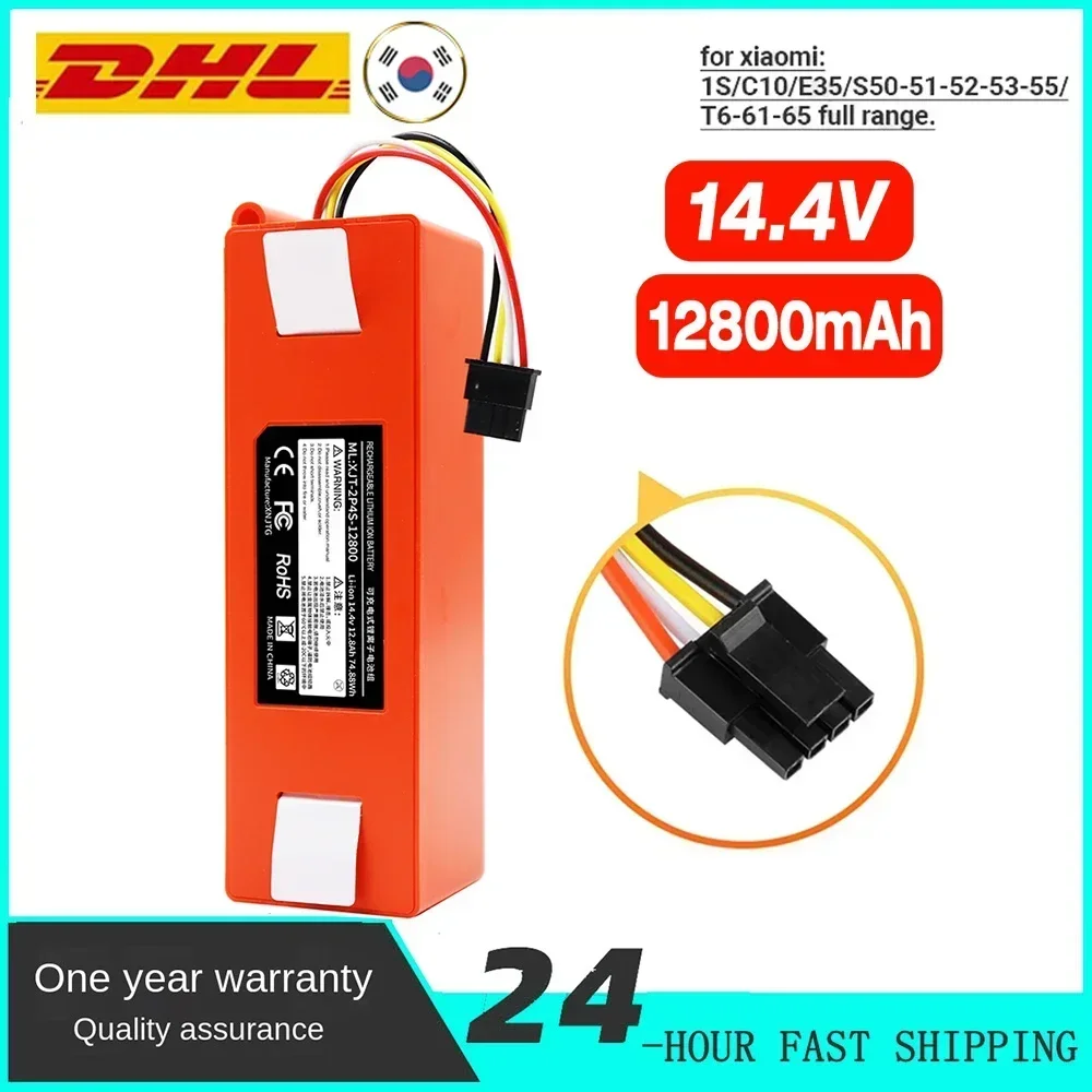 

Experience Efficient Cleaning with BRR-2P4S-5200S 14.4V 12800mAh Battery Pack for Xiaomi Robot Roborock S50 S51 S55