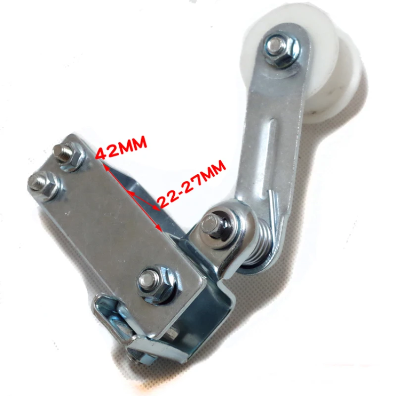 Universal Gear / Plastic wheel Motorcycle Chain Tensioner Bolt On Roller Chain Adjuster Automatic Motocross Refit Racing