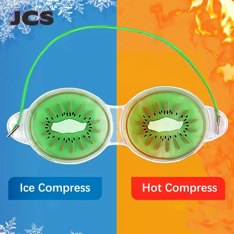 Fruit Ice Eye Mask Fruit Ice Compress Sleeping Eye Mask Relieve Fatigue Remove Dark Circle Cooling Relaxation Cute Eye Mask Care Tools