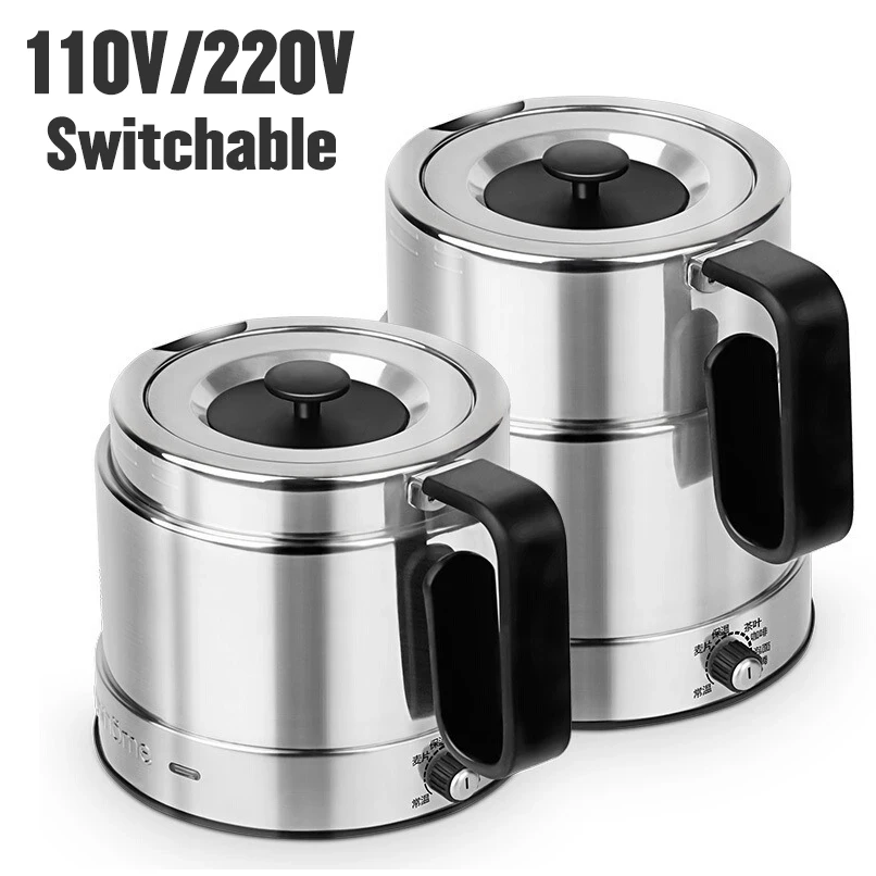 110V220VFoldingElectricKettleSwitchableVoltageKettleTravel