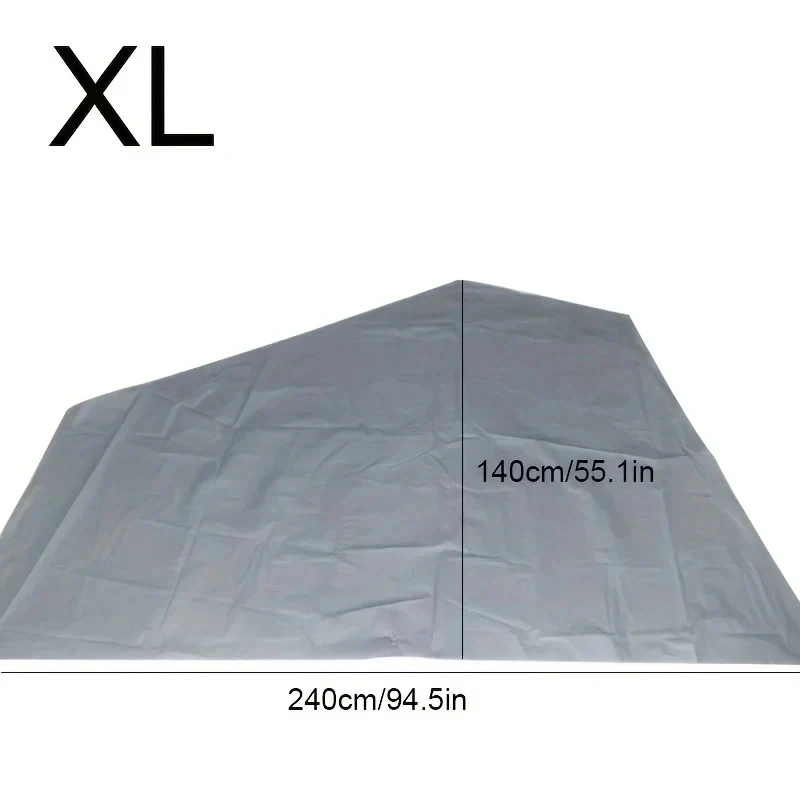 Motorcycle Cover PEVA Single Layer Rainproof Sunscreen for Motorcycle Bicycle Electric Vehicle