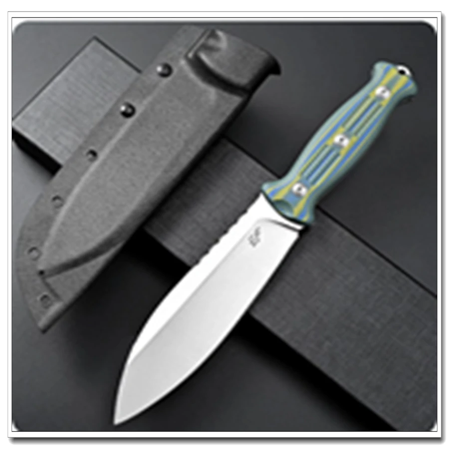 Eafengrow EF149 Fixed Blade Knife N690 Steel Blade G10/Micarta Handle Full Tang EDC Tool Knifes for Outdoor Camping Adventure 3