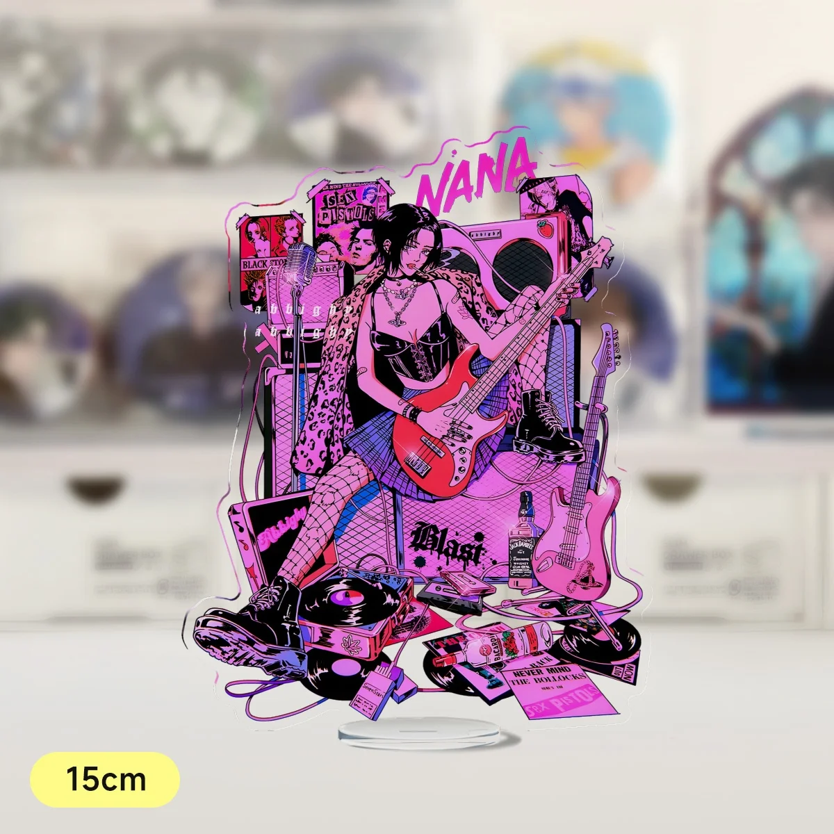 NANA Black White Manga Anime Acrylic Stand Oosaki Nana Komatsu