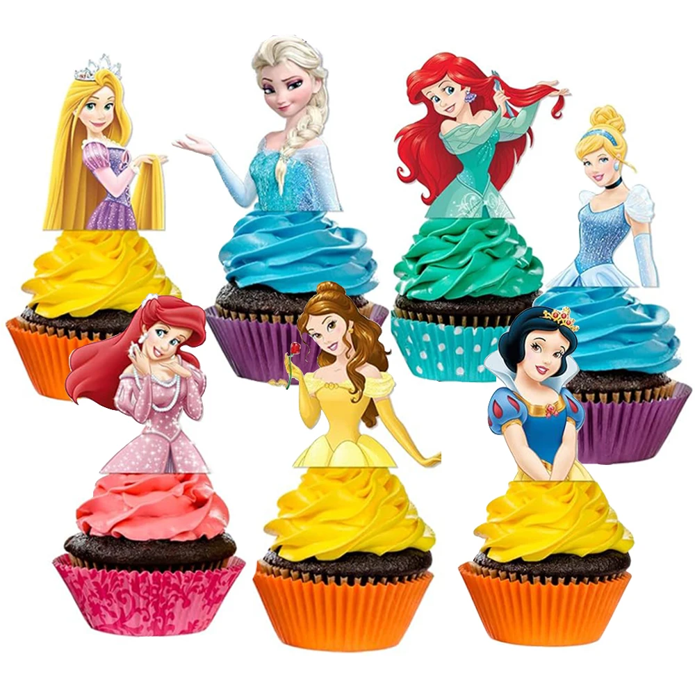 pezzi Disney Princess Decopics Cupcake Topper Picks Princess