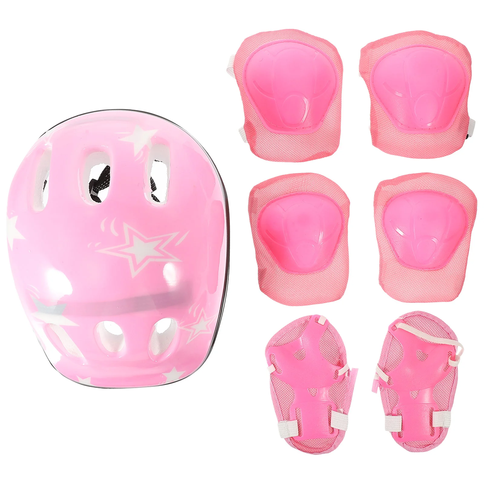 

Children'S Roller Skates Protective Helmet Riding Equipment Skateboard Bicycle Sports Fall Protection Set Adjustable Kit