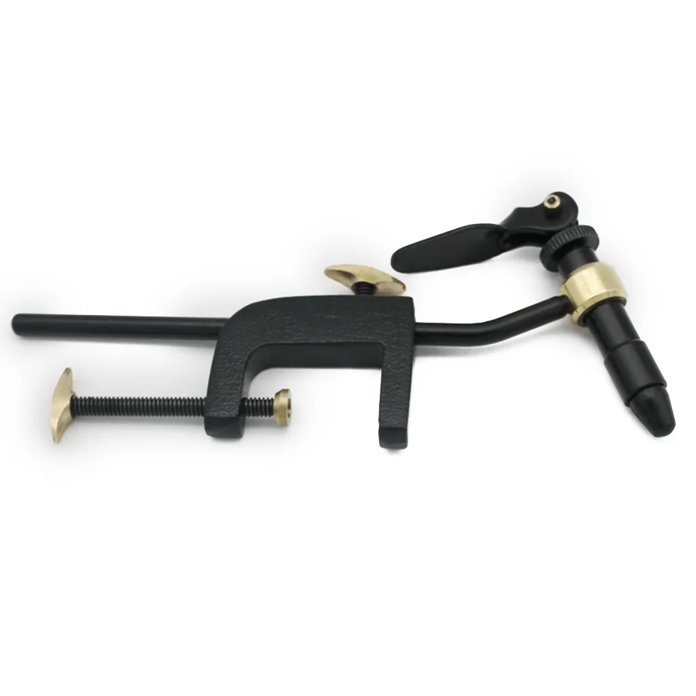 

Fly Tying Vise Fishing C-Clamp Rotary Vice Tier Fly Fishing Tackle Kit Safety Fishing Tackle Tying Thread Bobbin Holder
