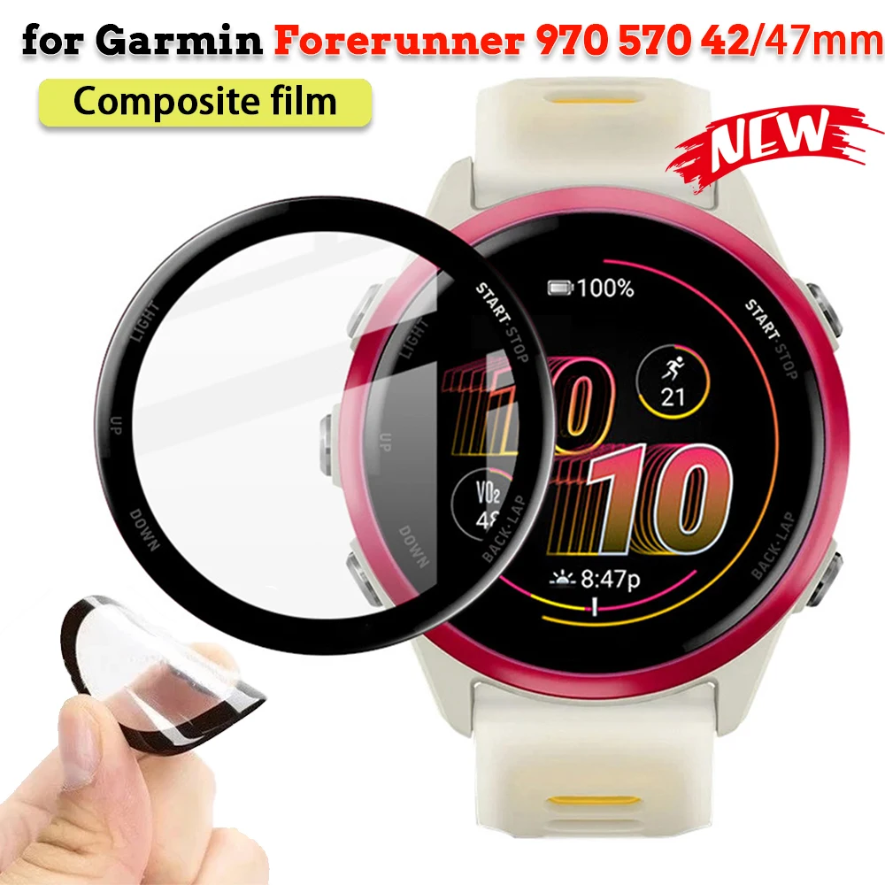 Durable Screen Protector for Garmin Forerunner - High-Quality Protective Film, Not Tempered Glass