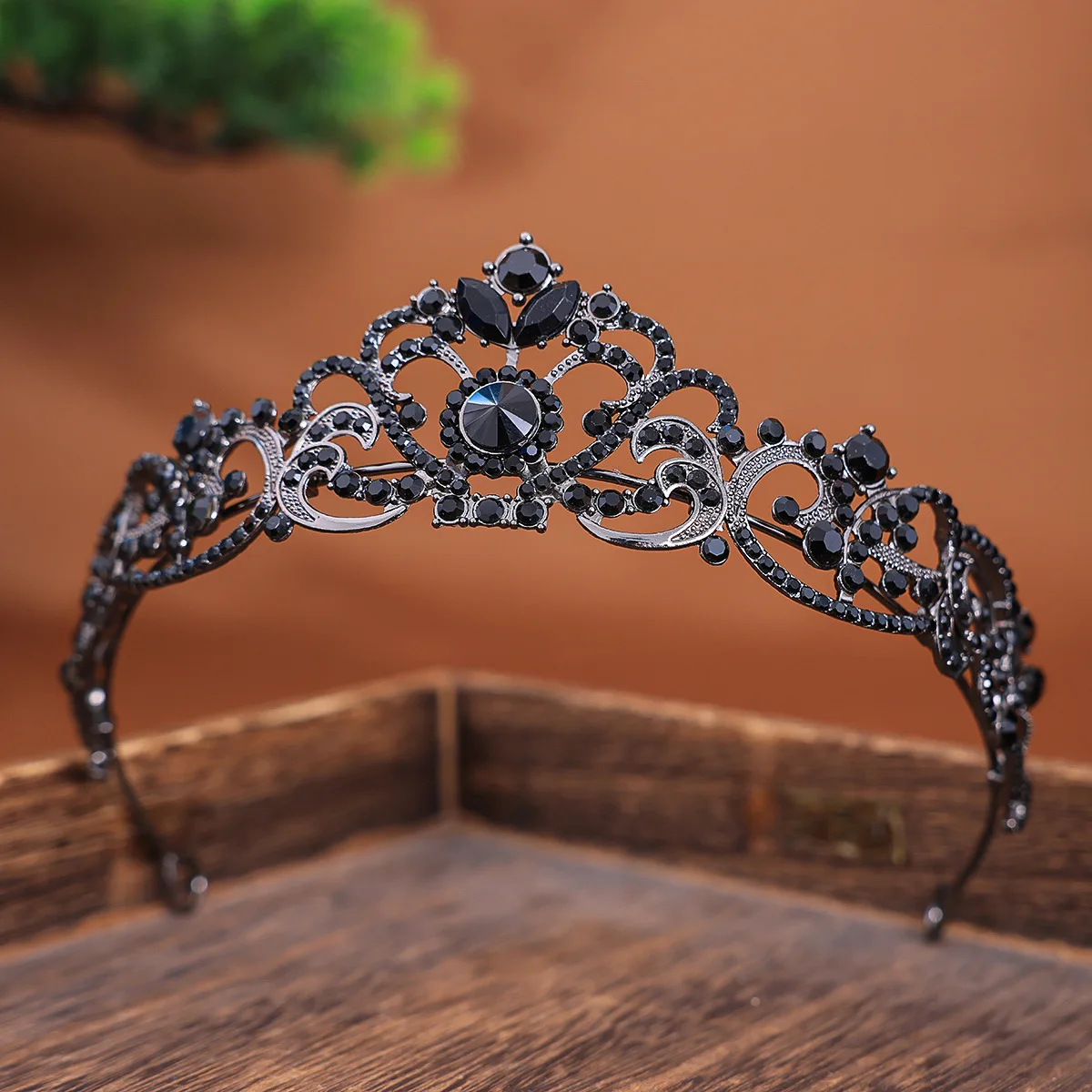 Gold/Silver Color Crystal Crown Princess Tiara for Girls Women Hair Dress Accessories Party Birthday Crown Headwear Jewelry Hair Accessories Bridal Hair Accessories
