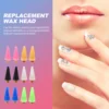 Refills Tip Point Drilling Pen Wax Head Rhinestone Picker Substitute Nail Dotting Chrome Tools 5