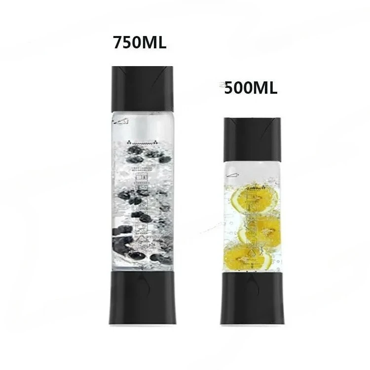 500ML 휴대용 소다 메이커 - 가정 및 상업용 탄산수 제조기, 다기능 음료 카보네이터