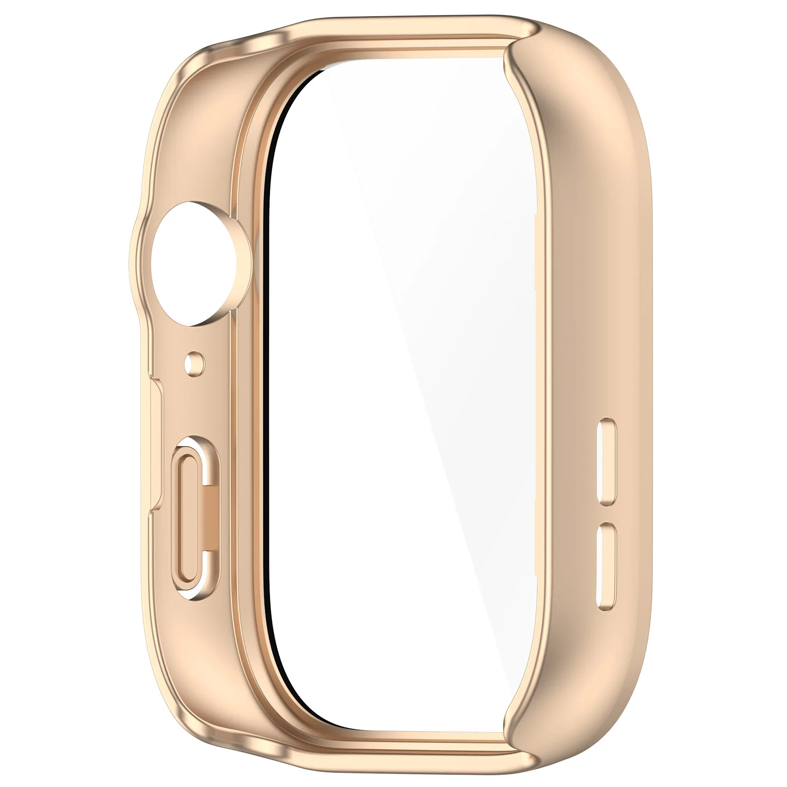 2-in-1 Protective Case For Huawei Watch Fit 3 With Screen Tempered Glass Protection Watch Protector Cover With Film