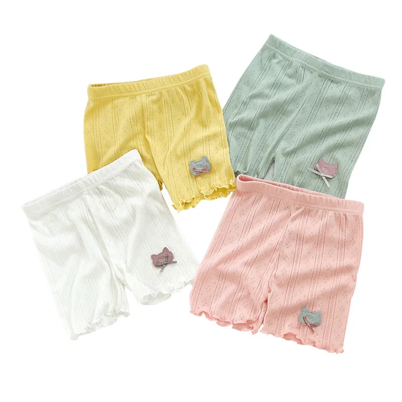 Summer Kids Girls Shorts Cotton Safety Pant Underwear Girls Briefs Short Beach Pants Kids Short Leggings For 3-12 Year