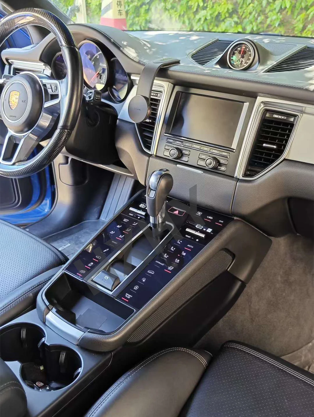 Car Digital Console Front AC Panel Full Touch 2024 Style Multimedia Player Contr