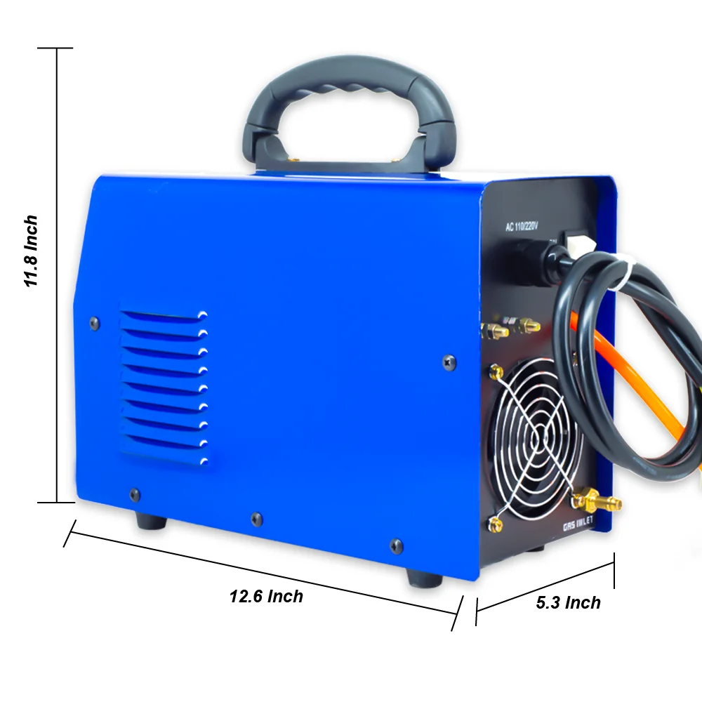 Plasmargon Air Plasma Cutter Cut 60P Pilot Arc Inverter IGBT CNC Plasma Cutting Equipme DC Home Use Clean Cutting Thickness 16mm