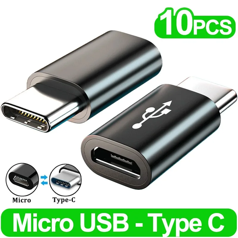 MicroUSBFemaleToTypeCMaleAdapterConverterforAndroidSmart