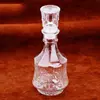 Light Luxury Crystal Glass Bottle Nordic Transparent Rhombic Relief Red Wine Decanter Storage Wine Bottle Kitchen Accessories 3