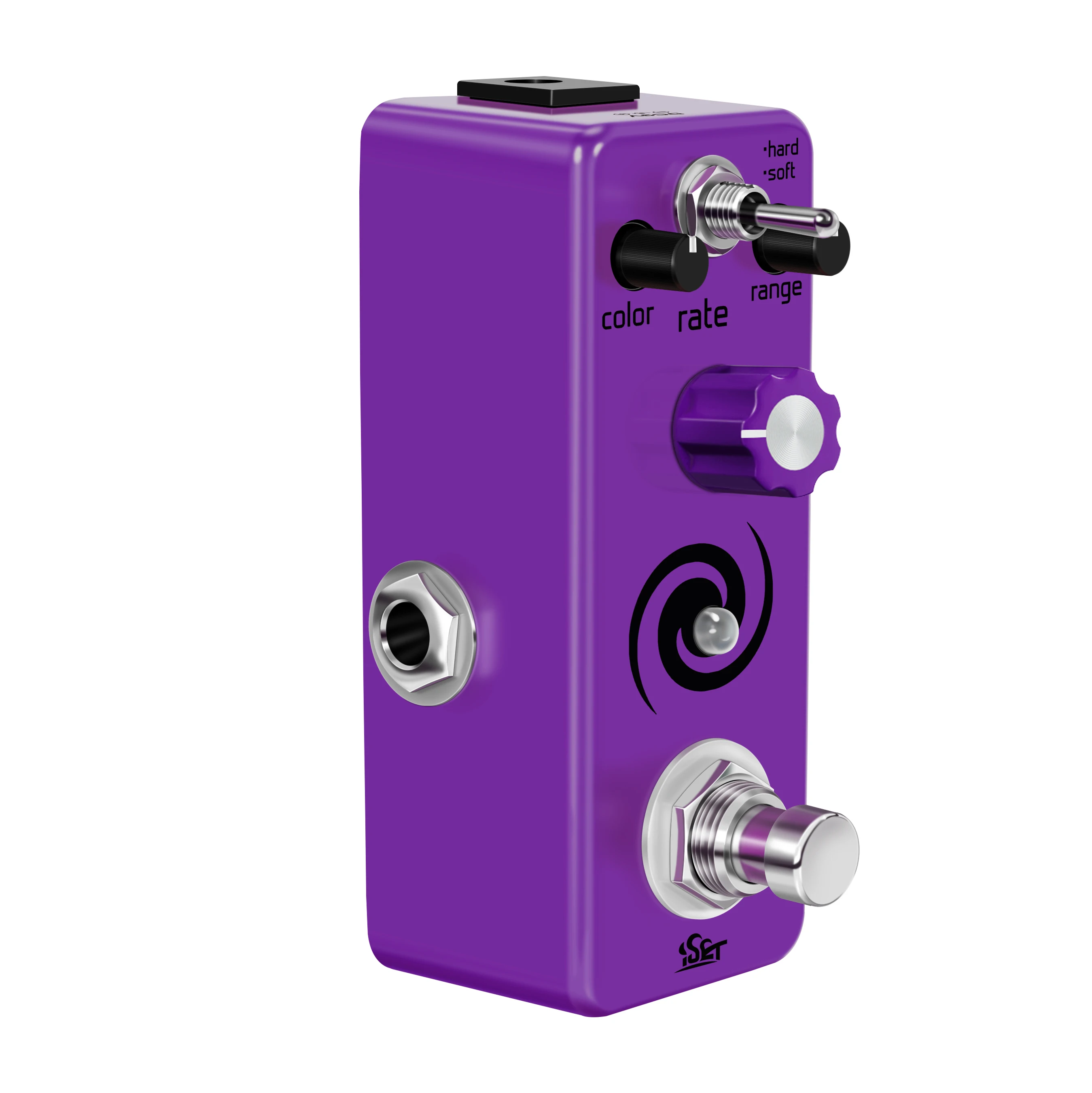 ISET FL-02 Analog Galaxy Flanger Guitar Effect Pedal for Electric Guitar Bass True Bypass Full Metal Case
