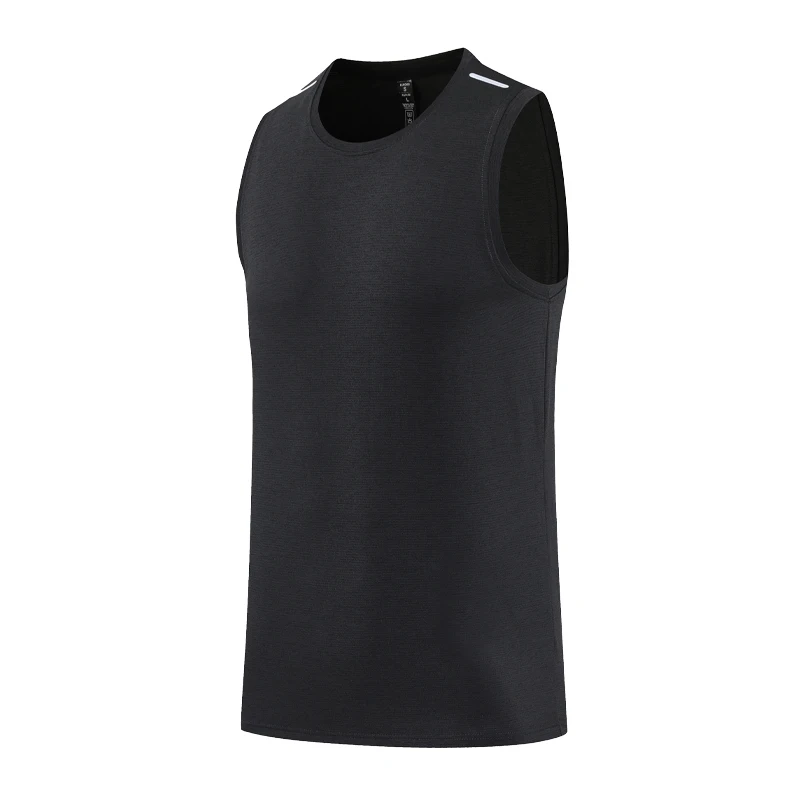 Sport Training Vest Running Men Jogger Mesh Quick Dry Sleeveless Gyms Workout Basketball Reflection Summer Bodybuilding Tank