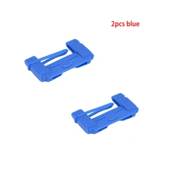 Universal Car Seat Belt Buckle Protector - Anti - Scratch Silicone Safety Cover (2 - Pack) (Blue)