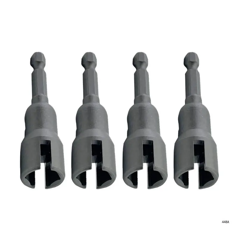 

1/4" Shank PowerWing Nut Driver Slot Wing Nut Drill Bit for Panel Nut