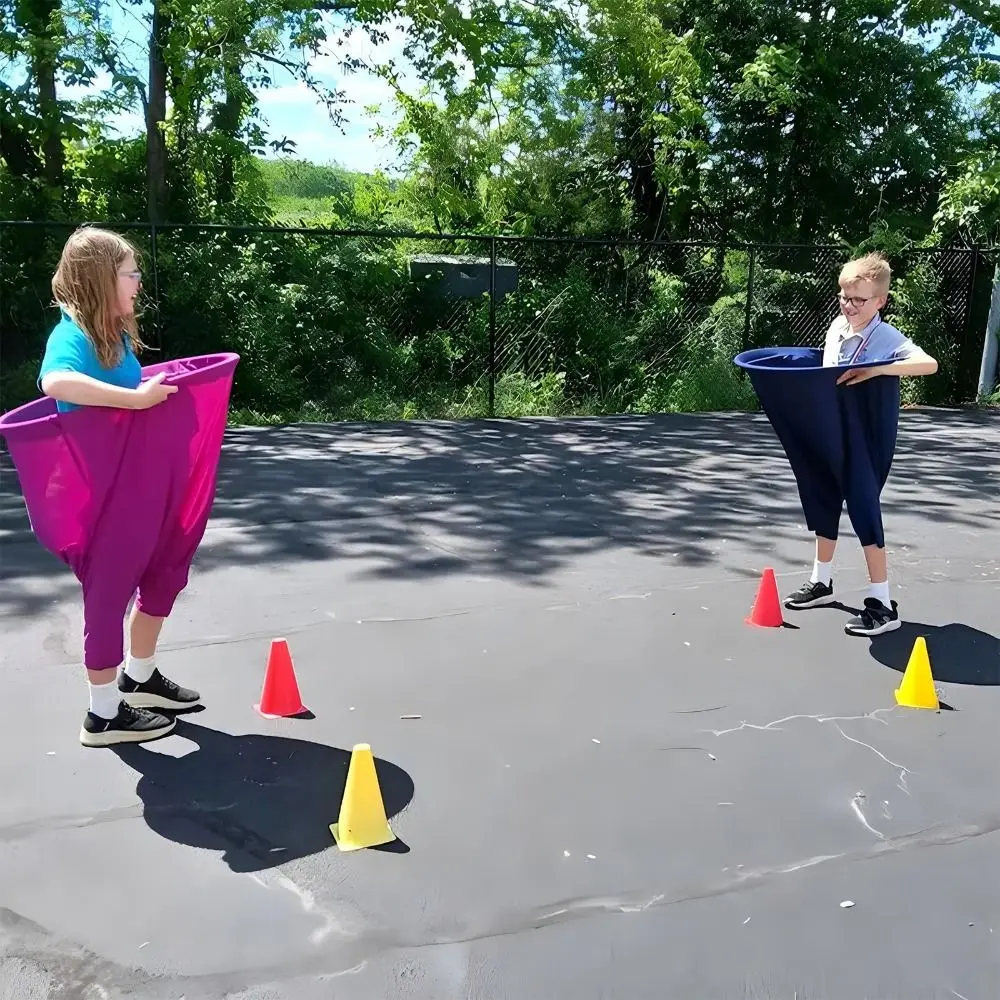 창의적인 할머니 바지 야드 게임 세트, 탄력 공과 에어 펌프가 포함된 운동용, 거대한 야외 던지기 게임, 재미있는 소프트 게임