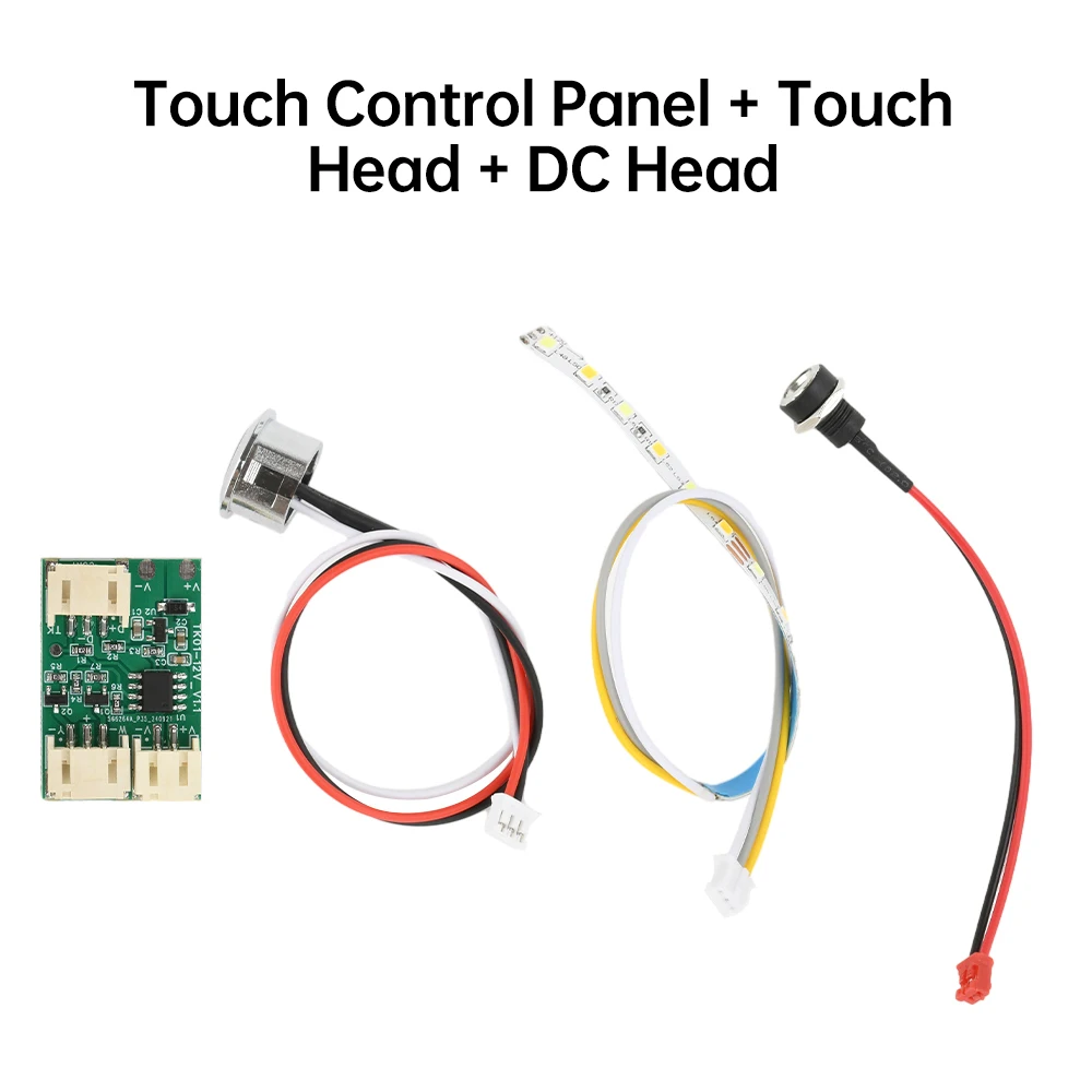 Led Module Network Red Style River Table Air Separation Touch Induction Switch 3v-24v Touch Induction Cellular Coil Light Strip
