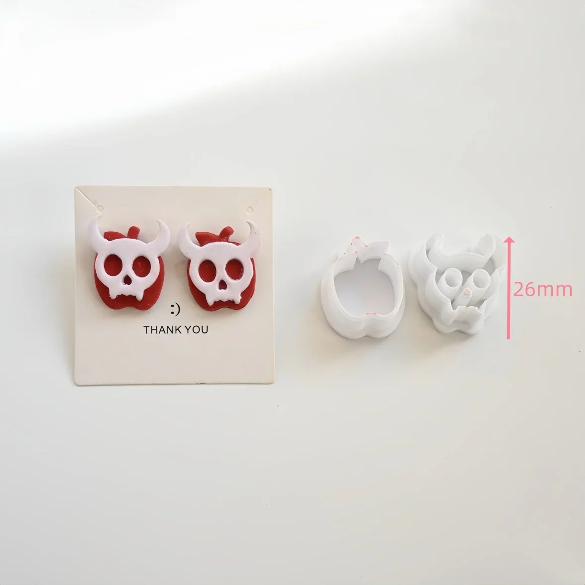 Halloween Series/Bird/Witch Pot/Ghost/Apple Skull / Polymer Clay Cutter tool Diy Earring Pendant Molding Cutting Mold polymer clay tools pottery tools clay sculpting tools pottery sculpting tools clay craft tool