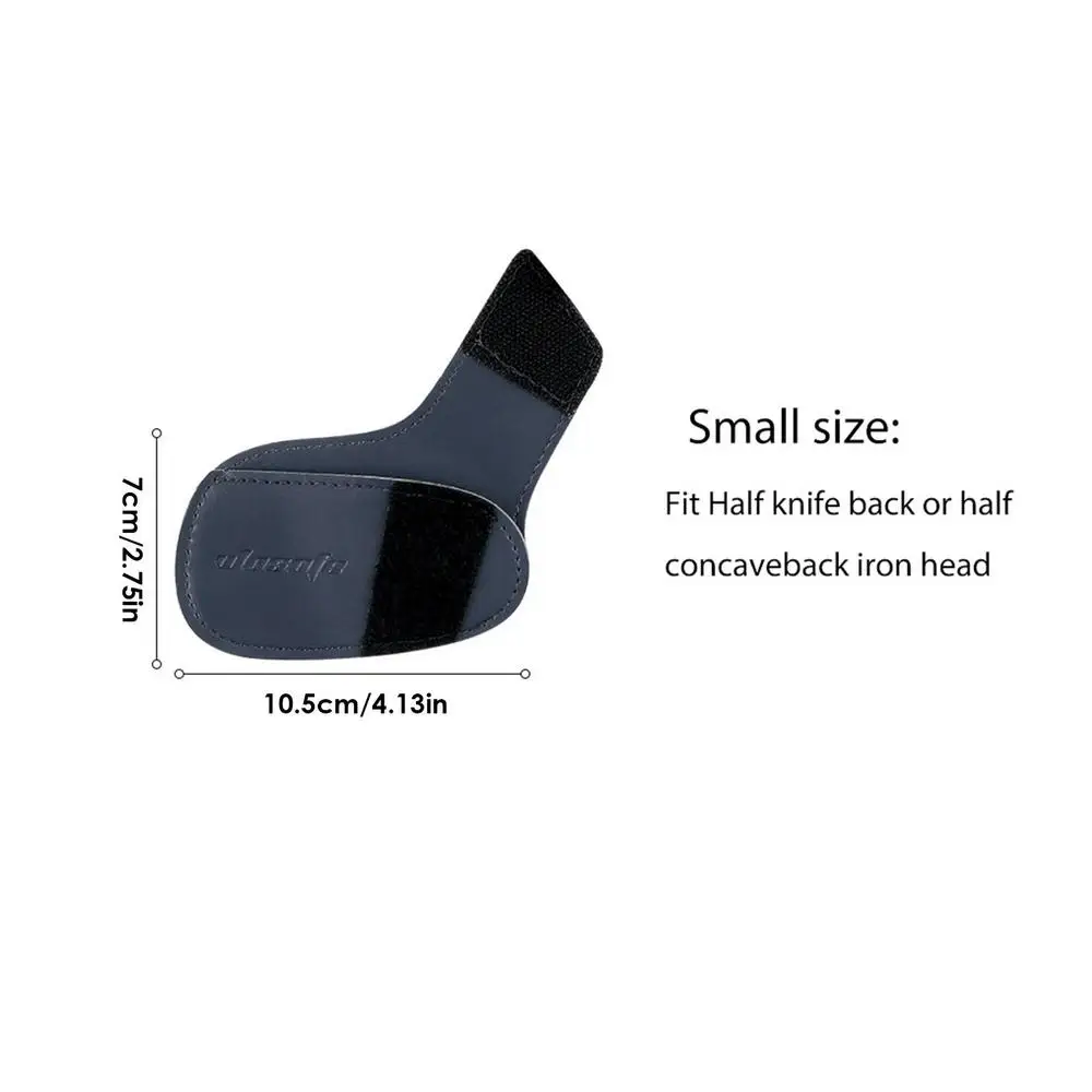 Description Picture 3 of item10pcs Golf Iron Head Covers Set Practical PU Leather Durable Headcovers Golf Accessories Putter Cover Golf Club Head Protector