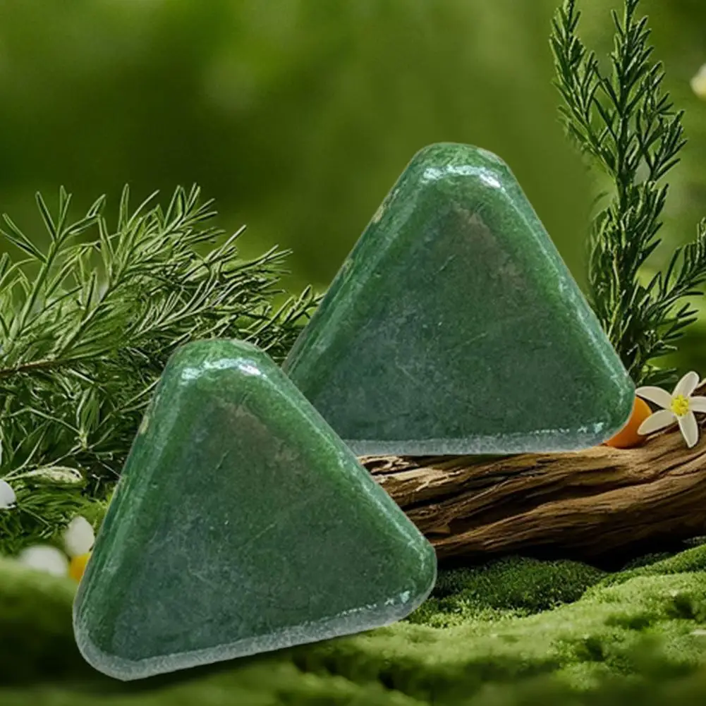 Shampoo Solido Usman Grass per Rinforzare la Crescita delle Radici dei Capelli, Sapone Naturale alle Erbe di Platycladus per la Cura dei Capelli - immagine 2