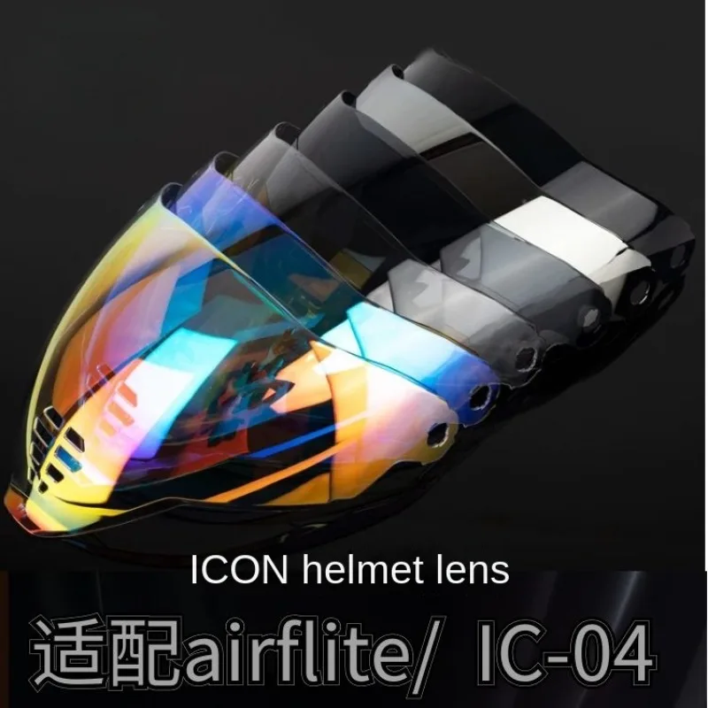 Lenti Per Casco Icon Ic-04 Airflite Ghost Face Visiere Diurne E Notturne Accessori Per Casco Moto Universali Lenti